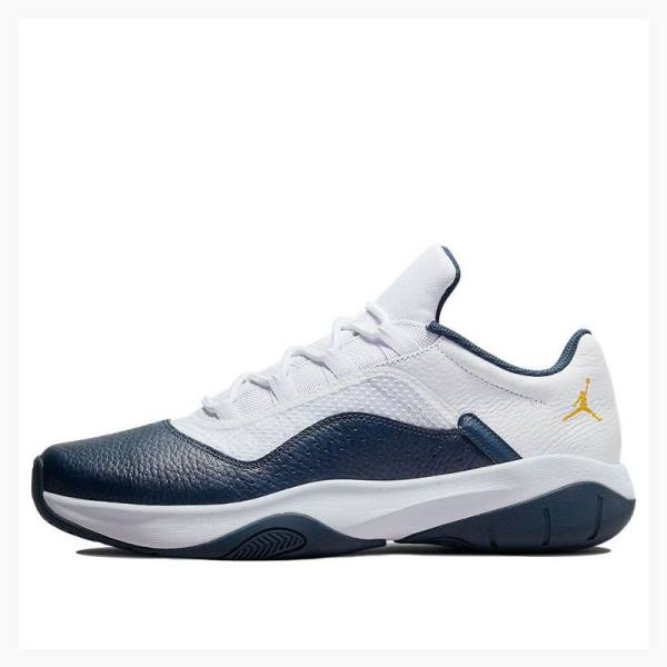 Air Jordan 11 Barbati Nike CMFT Low Michigan Armory Adidași Albi Bleumarin | JD-490MH