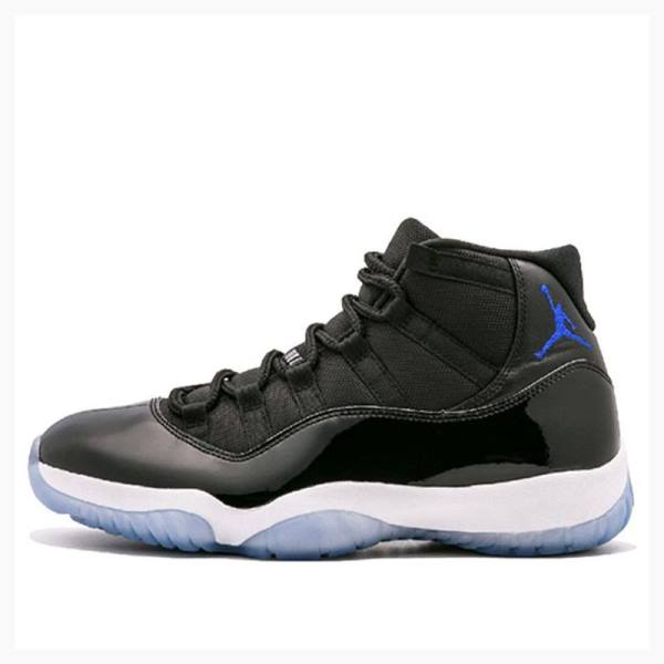 Air Jordan 11 Barbati Nike Retro Space Jam Ghete Baschet Negrii Albastri | JD-103OF