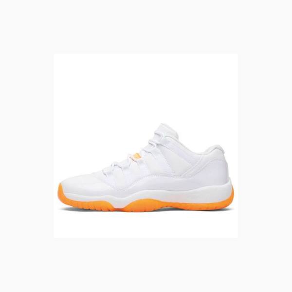 Air Jordan 11 Dama Nike Retro Low Citrus 2001 Adidași Albi Portocalii | JD-807YE