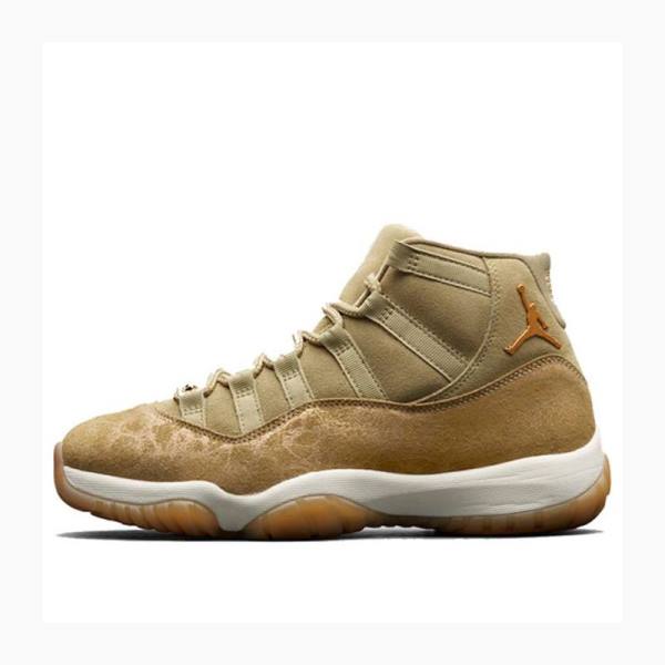 Air Jordan 11 Dama Nike Retro Neutral Ghete Baschet Masline Verzi Maro | JD-145EM