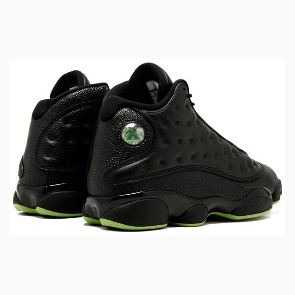 Air Jordan 13 Barbati Nike Retro Altitude Ghete Baschet Negrii Verzi | JD-724FB