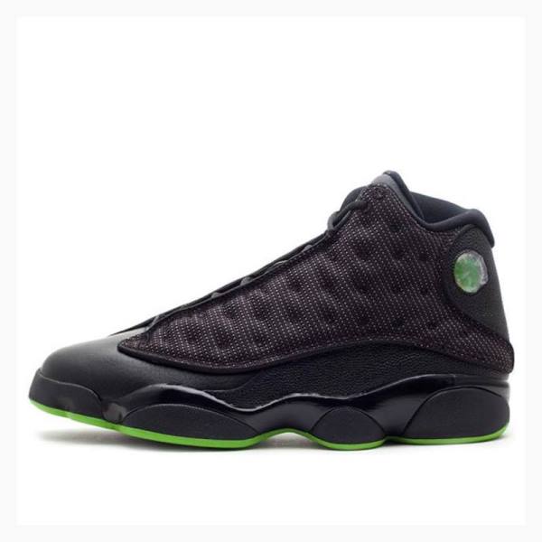 Air Jordan 13 Barbati Nike Retro Altitude Ghete Baschet Negrii | JD-879YT