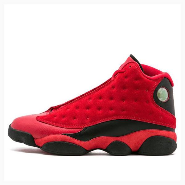 Air Jordan 13 Barbati Nike Retro Chinese Singles Day Ghete Baschet Rosii Negrii | JD-680VW