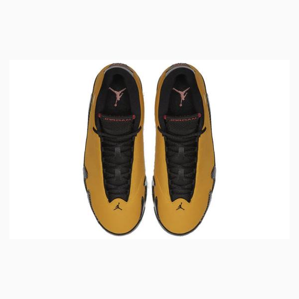 Air Jordan 14 Barbati Nike Retro Ferrari Ghete Baschet Aurii Negrii | JD-351ZV