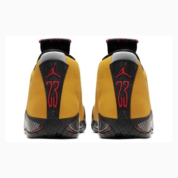 Air Jordan 14 Barbati Nike Retro Ferrari Ghete Baschet Aurii Negrii | JD-351ZV