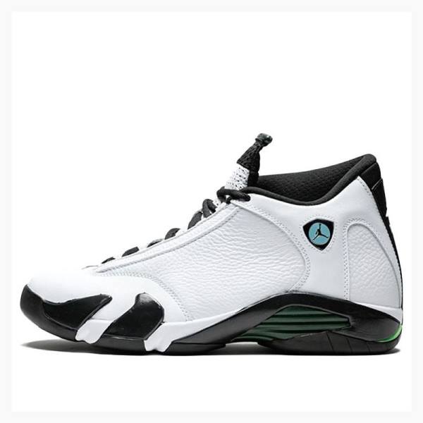 Air Jordan 14 Barbati Nike Retro Oxidized Ghete Baschet Albi Negrii | JD-475EQ