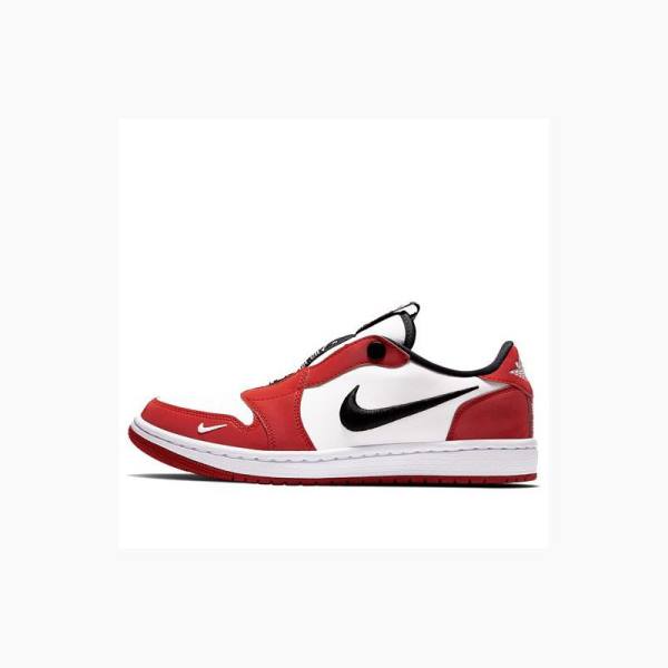 Air Jordan 1 Dama Nike Low Chicago Adidași Rosii Negrii | JD-712TU