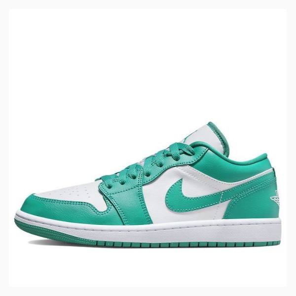 Air Jordan 1 Dama Nike Low Turquoise Adidași Verzi | JD-052JR