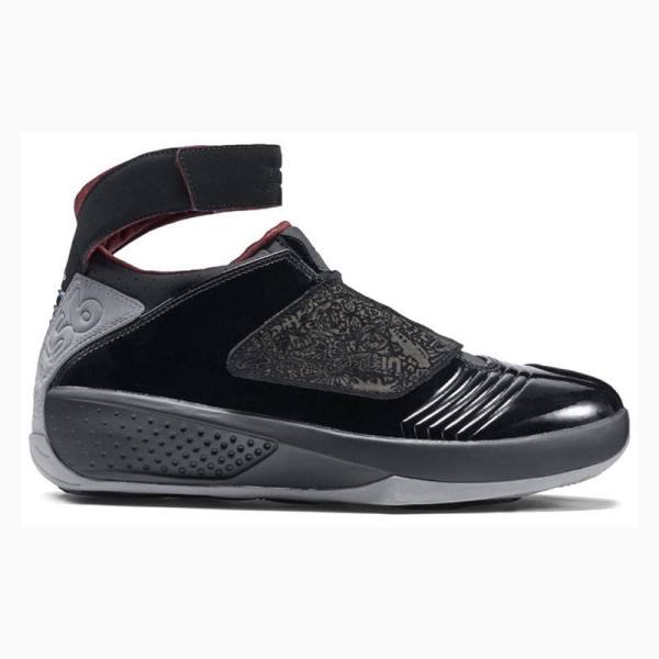 Air Jordan 20 Barbati Nike Stealth Ghete Baschet Negrii | JD-075QY