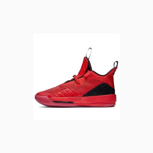 Air Jordan 33 Barbati Nike PF Ghete Baschet Rosii Negrii | JD-974HP