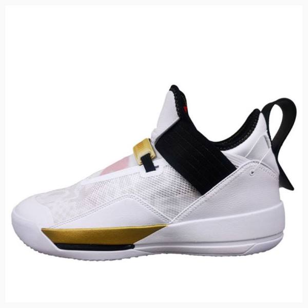 Air Jordan 33 Dama Nike Adidasi Alergare Negrii Albi | JD-154FT