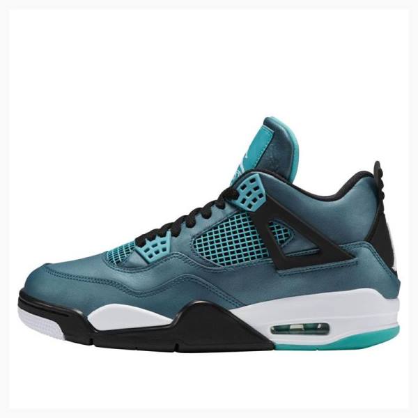 Air Jordan 4 Barbati Nike Retro 30TH Teal Ghete Baschet Albastru Deschis | JD-015NQ