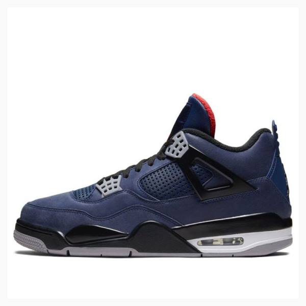 Air Jordan 4 Barbati Nike Retro Iarnă Loyal Ghete Baschet Albastri | JD-140TE