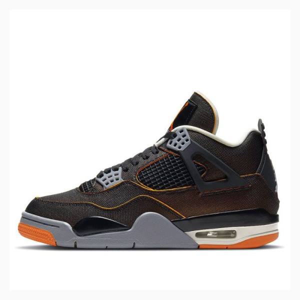 Air Jordan 4 Dama Nike Retro SE Starfish Ghete Baschet Albi Portocalii | JD-973JB