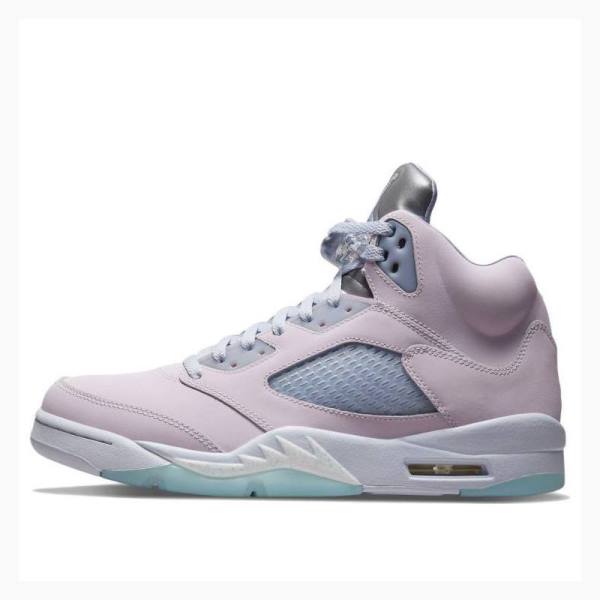 Air Jordan 5 Barbati Nike Retro SE Easter Ghete Baschet Roz | JD-531NE