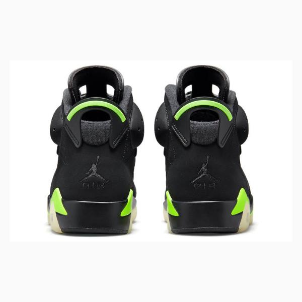 Air Jordan 6 Barbati Nike Retro Electric Ghete Baschet Negrii Verzi | JD-759KD