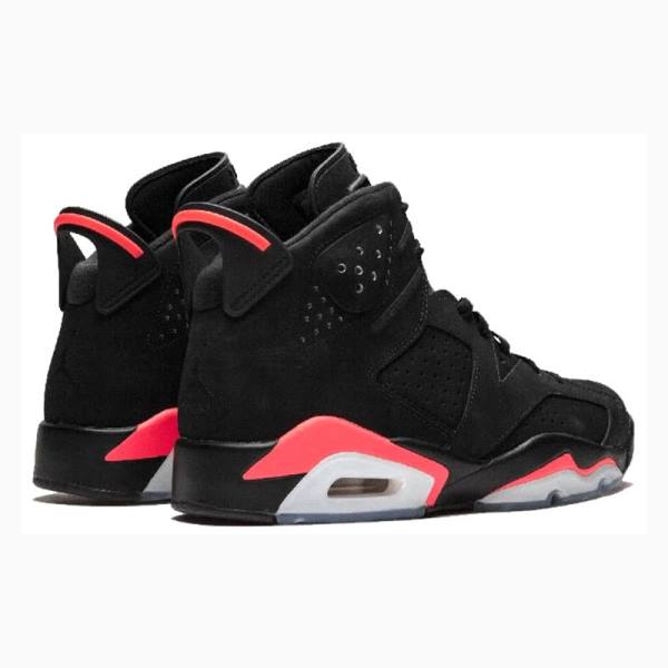 Air Jordan 6 Barbati Nike Retro Infrared Ghete Baschet Negrii Rosii | JD-981EC