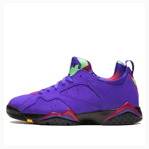 Air Jordan 7 Barbati Nike Low NRG Bright Concord Adidași Violet | JD-631BF