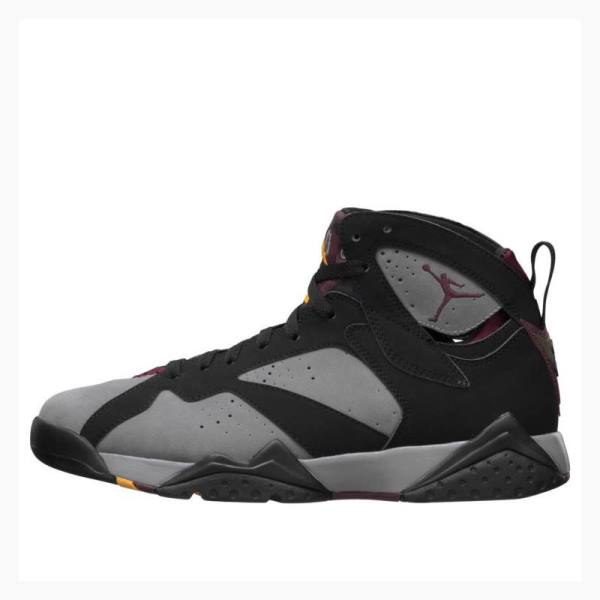 Air Jordan 7 Barbati Nike Retro \'Bordeaux\' 2011 Lt Graphite-Bordeaux Ghete Baschet Negrii Gri | JD-349GS