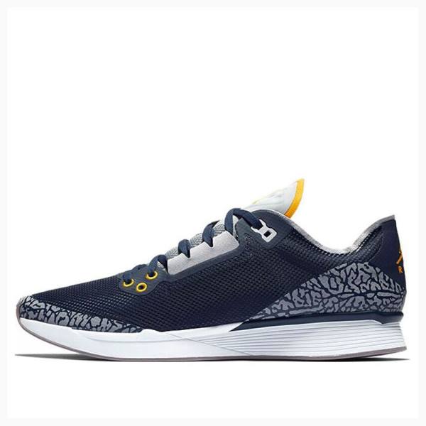 Air Jordan 8 Barbati Nike 8 Racer Michigan Adidasi Alergare Bleumarin | JD-453LY