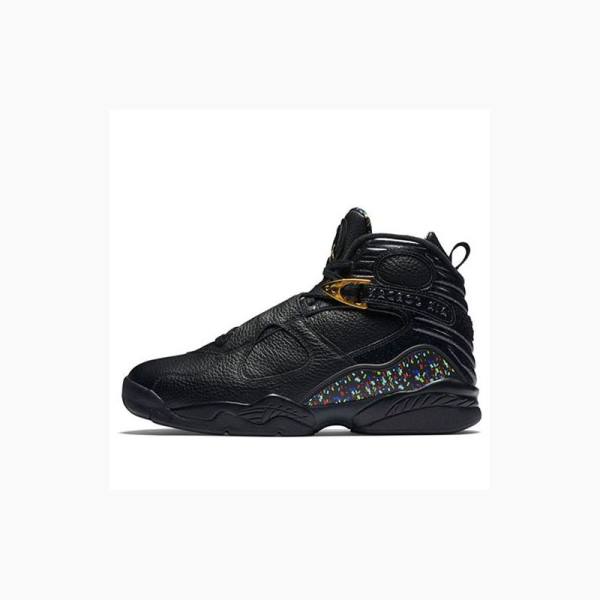 Air Jordan 8 Barbati Nike Retro CC Cigar Ghete Baschet Negrii | JD-421VI