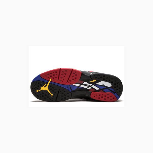 Air Jordan 8 Barbati Nike Retro Playoffs Ghete Baschet Negrii Albi Rosii | JD-510DU