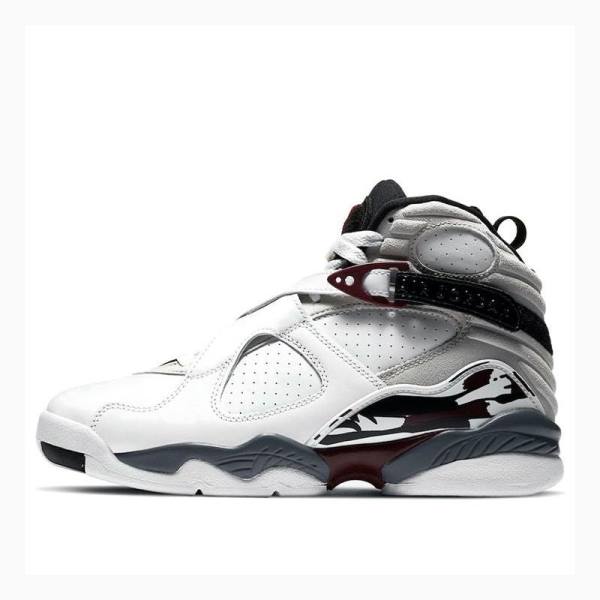 Air Jordan 8 Dama Nike Retro \'Burgundy\' Ghete Baschet Albi Rosii | JD-057OM