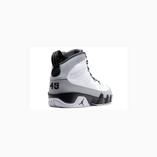 Air Jordan 9 Barbati Nike Retro Birmingham Barons Ghete Baschet Albi Negrii | JD-372ZA