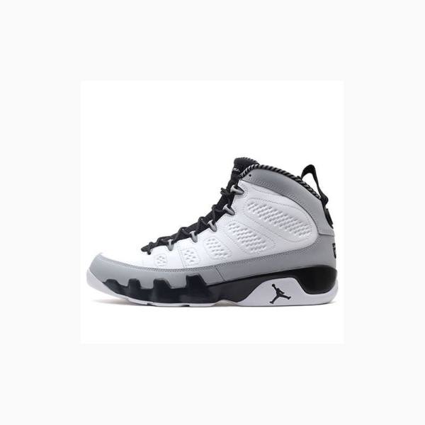 Air Jordan 9 Barbati Nike Retro Birmingham Barons Ghete Baschet Albi Negrii | JD-372ZA