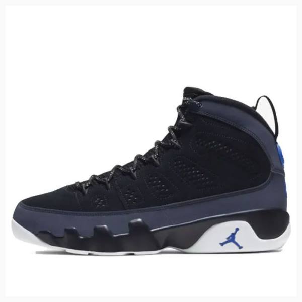 Air Jordan 9 Barbati Nike Retro Racer Blue Ghete Baschet Negrii Albastri | JD-702DH