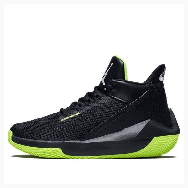 Air Jordan Barbati Nike 2x3 PF Ghete Baschet Negrii Verzi | JD-437KF