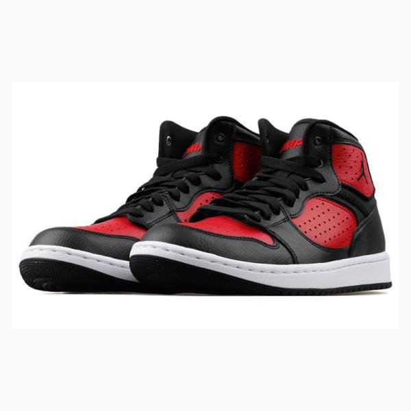 Air Jordan Barbati Nike Access Ghete Baschet Negrii Rosii | JD-542AZ