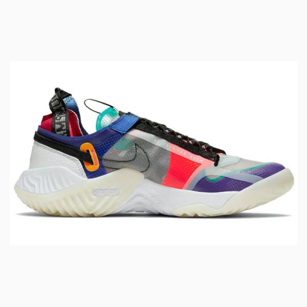 Air Jordan Barbati Nike Delta Breathe MultiColor Adidasi Alergare Negrii Albi Albastri | JD-369HT