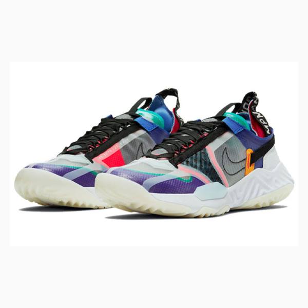 Air Jordan Barbati Nike Delta Breathe MultiColor Adidasi Alergare Negrii Albi Albastri | JD-369HT