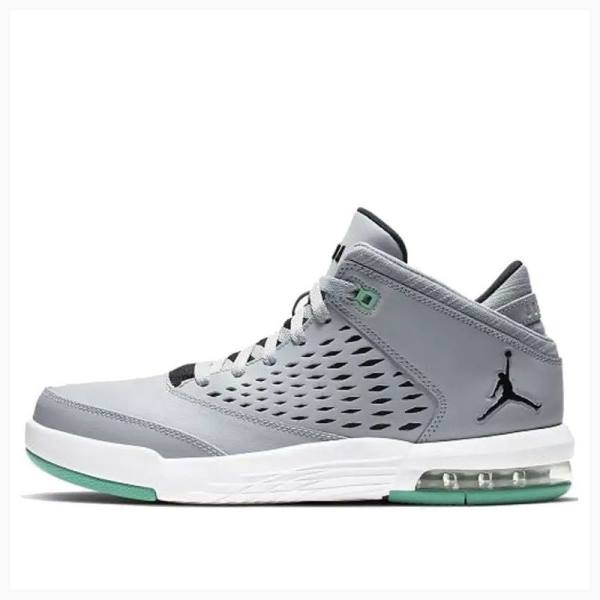 Air Jordan Barbati Nike Flight Origin 4 Ghete Baschet Gri Verzi | JD-079LS