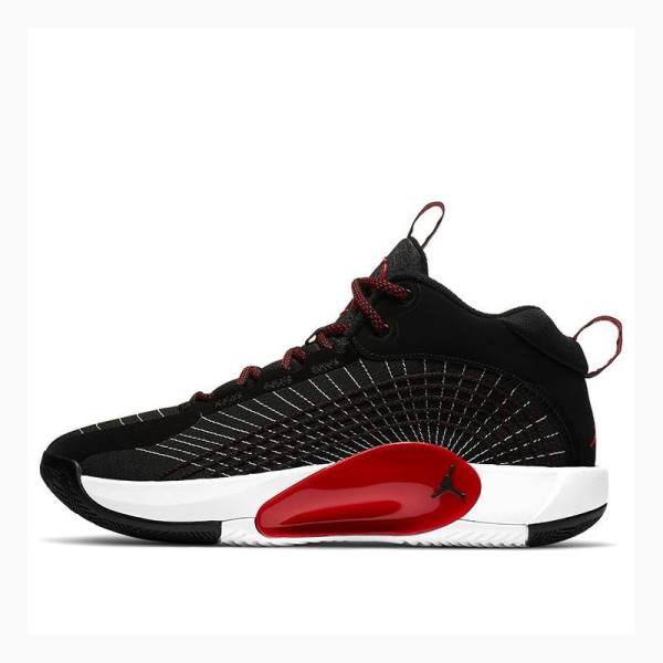 Air Jordan Barbati Nike Jumpman 2021 PF Bred Ghete Baschet Negrii Albi Rosii | JD-293WV