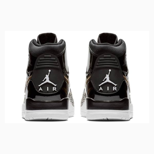 Air Jordan Barbati Nike Legacy 312 Ghete Baschet Negrii Aurii | JD-324GC