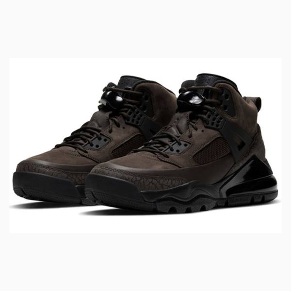 Air Jordan Barbati Nike Spizike 270 Dark Brown Ghete Baschet Maro Inchis Negrii | JD-156HN