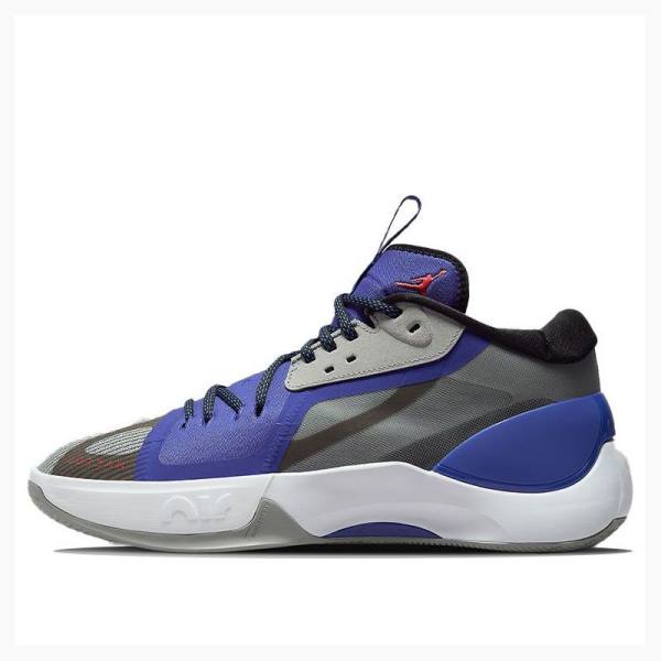 Air Jordan Barbati Nike Zoom Separate PF Ghete Baschet Gri Albastri | JD-936AW