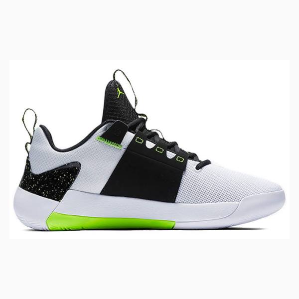 Air Jordan Barbati Nike Zoom Zero Gravity Ghete Baschet Negrii Albi Verzi | JD-736NB