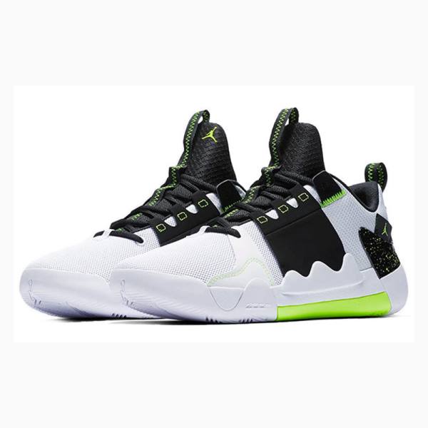 Air Jordan Barbati Nike Zoom Zero Gravity Ghete Baschet Negrii Albi Verzi | JD-736NB