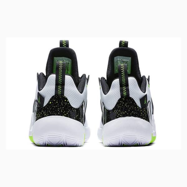 Air Jordan Barbati Nike Zoom Zero Gravity Ghete Baschet Negrii Albi Verzi | JD-736NB