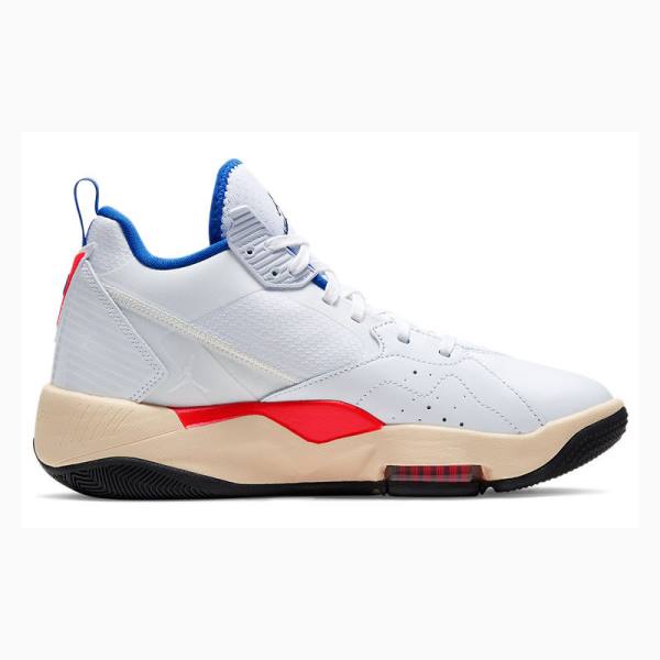 Air Jordan Dama Nike Zoom 92 Ultramarine Ghete Baschet Albi Albastri Rosii | JD-874YN