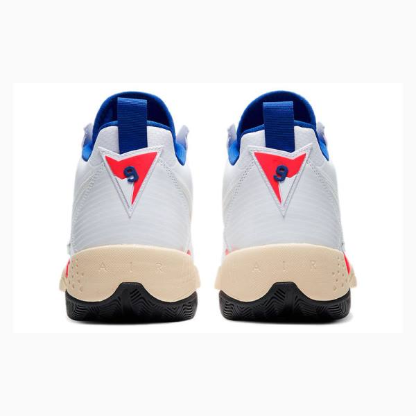 Air Jordan Dama Nike Zoom 92 Ultramarine Ghete Baschet Albi Albastri Rosii | JD-874YN